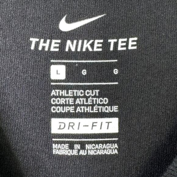 Nike Pittsburgh Pirates Athletic Cut Black T-Shirt MLB Baseball Men's Size L - Picture 2 of 12